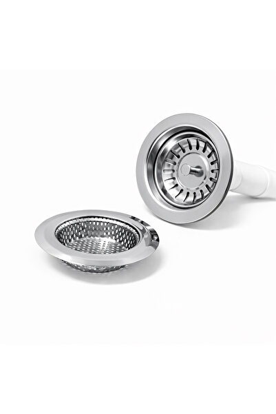 FKN Chrome Sink - Sink Drain Strainer and Garbage Stopper Portable Strainer (...