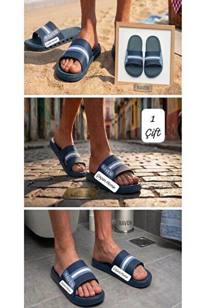 ÇEÇEN HOME Non-Slip Open Front Slippers,Sports Slippers,Bathroom Slippers,Com...