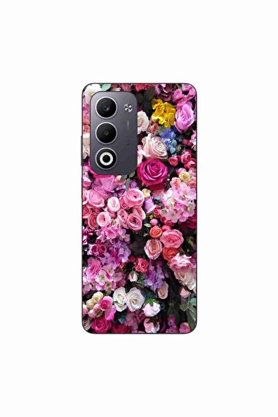 OEM Husa compatibila cu Oppo A5 Silicon Gel Tpu Model Trandafiri Roz