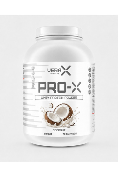 VERA-X NUTRITION VERA-X PRO-X Whey Protein Powder 2100 Gr 70 Servis Coconut