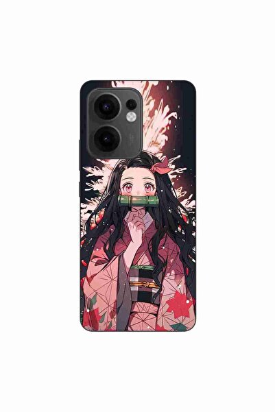 OEM Husa compatibila cu Oppo Reno13 F Silicon Gel Tpu Model Demon Slayer Nezuko