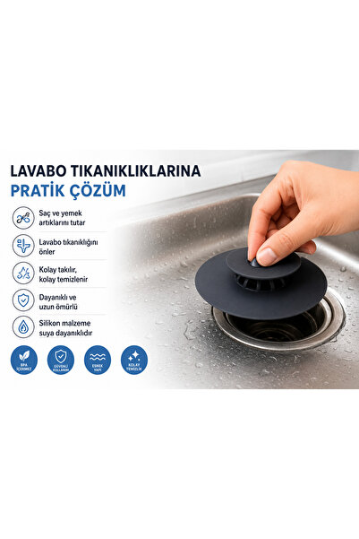 (UFO) Banyo Koku Önleyici Gider Koku Önleyici Süzgeci Lavabo Küvet Duşa kabin Tıkacı Süzgeci