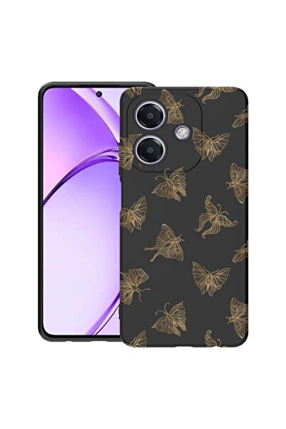 bestcase Θήκη για OPPO A60 5G / A40 / A40M, Χρυσή Πεταλούδα, Λεπτή Σιλικόνη 0...