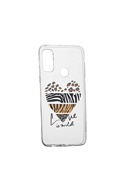 bestcase Husa Silicon Compatibila cu Motorola Moto G41, Love Is Wild, reziste...