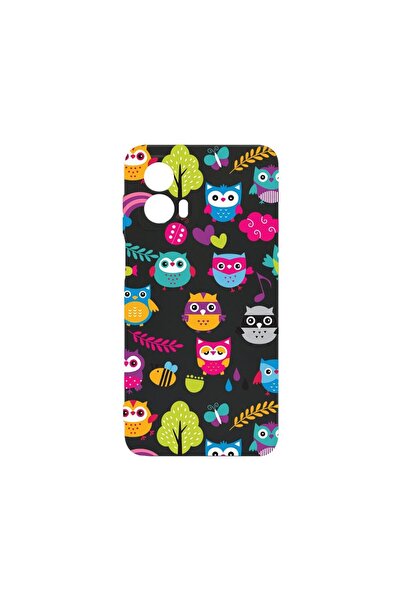 bestcase Премиум силиконов калъф, съвместим с Motorola Moto G04, с мотив Буха...
