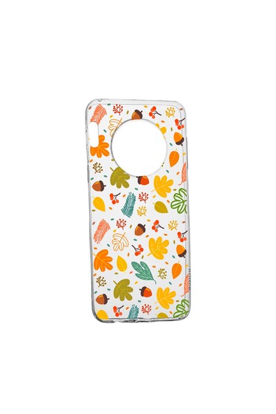 bestcase Θήκη σιλικόνης, Συμβατή με Huawei Nova Y90, Φθινοπωρινή, Ανθεκτική σ...