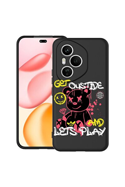 bestcase ¬Æ Husa pentru Honor 400 Pro din Silicon Ultra Slim cu Design Teddy ...