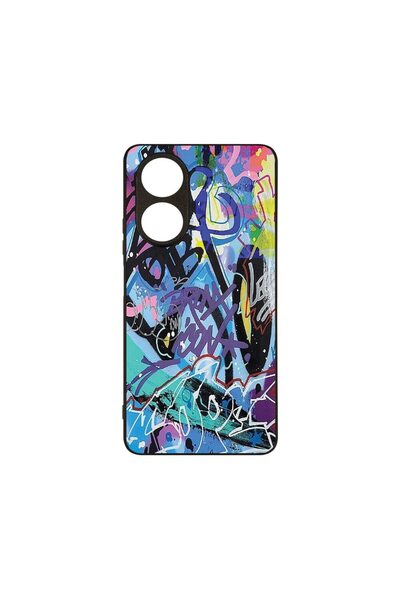 bestcase Husa BestCase¬Æ MaxSafe, Compatibila Cu OPPO A78 4G, Graffiti, HD Co...