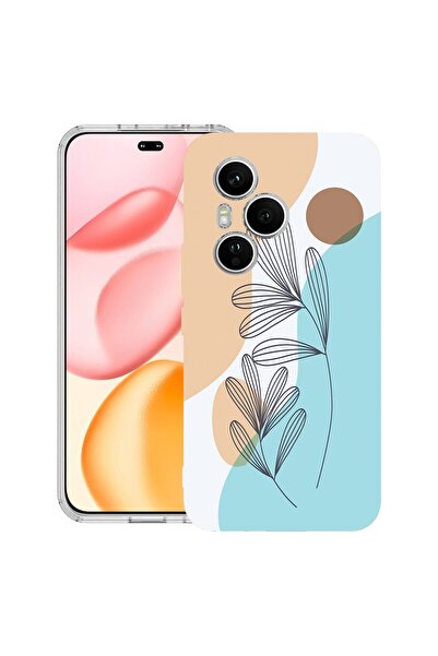 bestcase ¬Æ Husa Clear Silicon pentru Honor 400 Pro, Abstract Flower, 2036424...