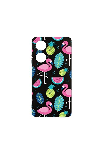 bestcase Λεπτή Θήκη Σιλικόνης 0.8MM, Συμβατή με OPPO A60, Φλαμίνγκο, Προστασί...