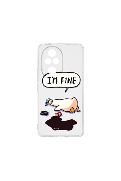 bestcase Διαφανής Θήκη Σιλικόνης 2MM, Συμβατή με Honor 200, Duck Life - Είμαι...