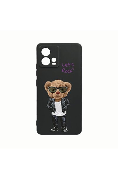 bestcase Husa Silicon, Compatibila Cu Motorola Edge 30 Fusion, Let's Rock Ted...