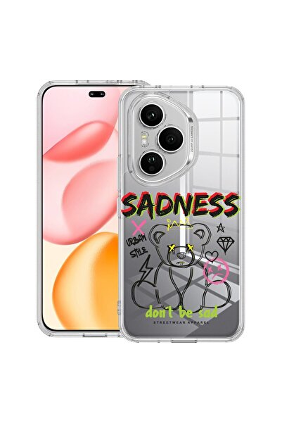 bestcase ¬Æ Husa Clear Silicon pentru Honor 400 Pro, Teddy Bear Sadness, 2036...