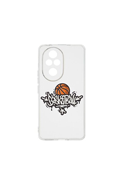 bestcase ¬Æ Husa Clear Silicon 2MM, Compatibila Cu Honor 200, Basketball, Ant...