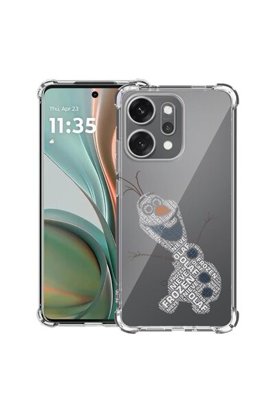 bestcase ¬Æ Husa Anti Shock pentru OPPO Reno14 5G cu Design Calligraphy Olaf,...
