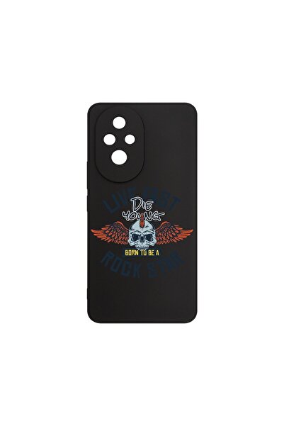 bestcase Husa pentru Honor 200 5G, BestCase¬Æ Slim SIlicon 0.8MM, Rock Star, ...