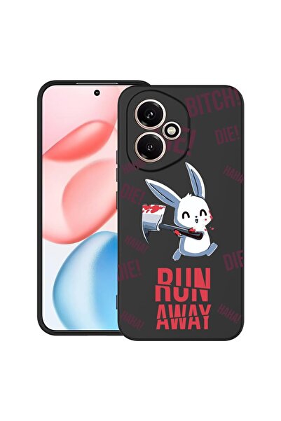 bestcase Θήκη για Honor 400 με σχέδιο  "Run away! " Σχεδιασμός, TPU Ματ Υπέρλ...