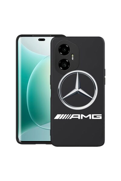 bestcase Θήκη για Honor 300 με σχέδιο Mercedes-Benz AMG, TPU Ματ Εξαιρετικά Λ...