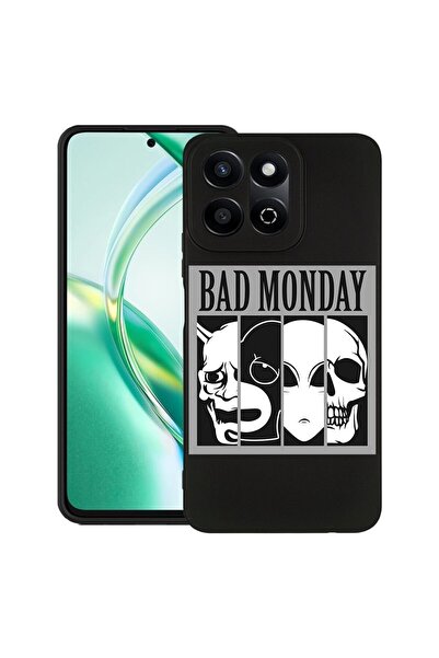 bestcase Θήκη για Honor 200 Smart, Λεπτή Σιλικόνη, Bad Monday, Προστασία Κάμε...
