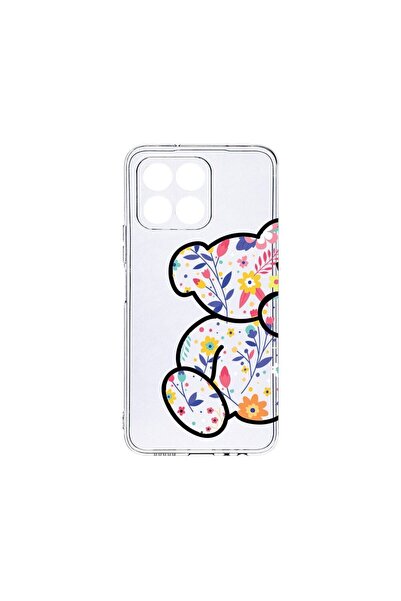 bestcase Husa BestCase¬Æ Clear Silicon, Compatibila Cu Honor X6, Flower Teddy...