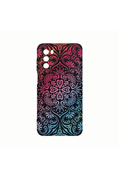 bestcase Husa Silicon, Compatibila Cu Motorola Moto G82 / Moto G52, Mandala C...