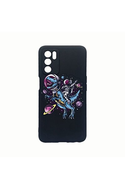 bestcase Husa Silicon, Compatibila cu Oppo A54s, Astronaut Ride, Rezistenta l...