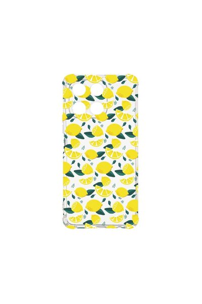 bestcase ¬Æ Husa pentru Honor 200 Smart, Anti Shock 1.5MM, Lemon Pattern, Rez...