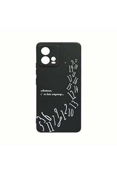 bestcase Husa Silicon, Compatibila Cu Motorola Edge 30 Fusion, I'm Late Alway...
