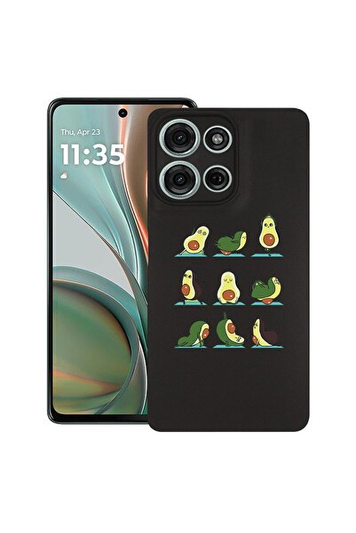 bestcase Θήκη για Motorola Moto G75, Avocado Yoga, Λεπτή σιλικόνη 0.8MM, Αντι...