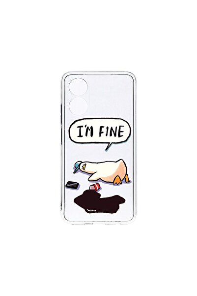 bestcase Διαφανής Θήκη Σιλικόνης 2MM, Συμβατή με OPPO A17, Duck Life - Είμαι ...