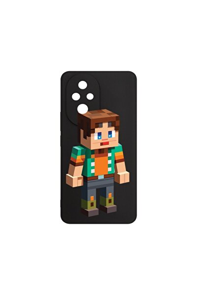 bestcase Husa pentru Honor 200 Pro, BestCase¬Æ Slim SIlicon 0.8MM, Minecraft ...