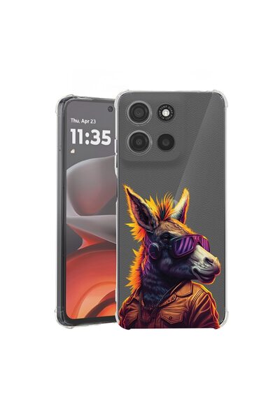 bestcase ¬Æ Case for Motorola Moto G15, Anti Shock 1.5MM, Funky Dunkey, Camer...