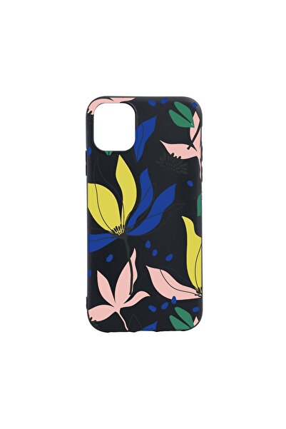 bestcase Husa Silicon Compatibila cu Xiaomi Mi 11 Lite 5G / 4G, Flowers Patte...