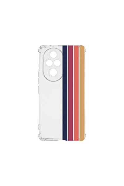 bestcase Husa pentru Honor 200 5G, BestCase¬Æ Anti Shock 1.5MM, Retro Lines, ...