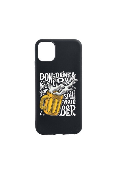 bestcase Husa Silicon Compatibila cu Xiaomi Mi 11 Lite 5G / 4G, Don't Drink A...