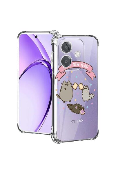 bestcase ¬Æ Husa pentru OPPO A60 5G / A40 / A40M, Anti Shock 1.5MM, Happy New...
