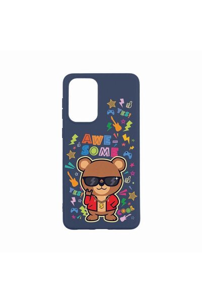 bestcase Силиконов калъф, съвместим с OPPO A57s, Страхотно мече, Устойчив на ...