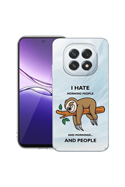 bestcase ¬Æ Husa pentru OPPO F29 cu Design I Hate Morning, Clear Slim Silicon...