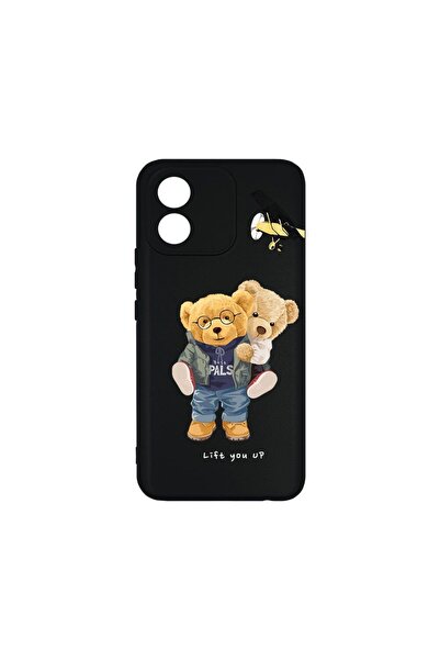 bestcase Тънък силиконов калъф 0.8ММ, съвместим с Honor X5, дизайн Мече ми по...