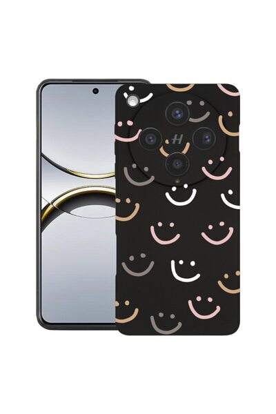 bestcase ¬Æ Husa Premium Silicone Compatibila cu OPPO Find X8, cu Design Smil...