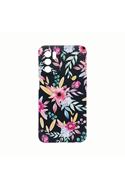 bestcase Husa Silicon, Compatibila Cu Oppo A16s, Happy Flowers, Rezistenta la...