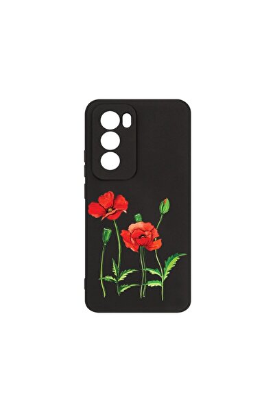 bestcase Θήκη Σιλικόνης Premium, Συμβατή με OPPO Reno12 Pro, Κόκκινο Παπαρούν...