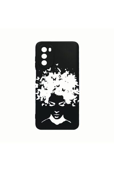 bestcase Husa Silicon, Compatibila Cu Motorola Moto G82 / Moto G52, Woman BW,...