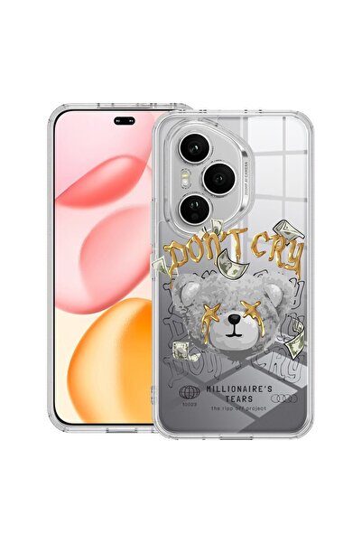 bestcase ¬Æ Husa Clear Silicon pentru Honor 400 Pro, Teddy Bear Millionaire's...