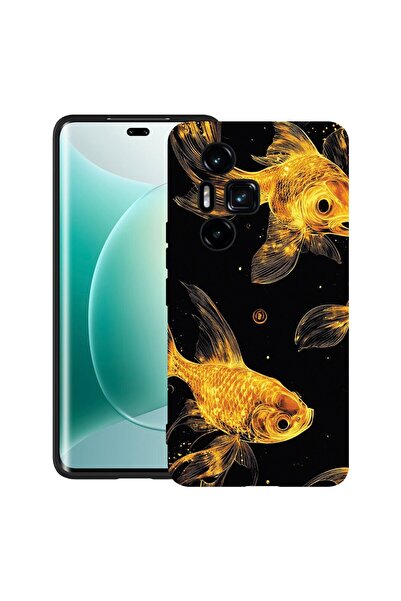 bestcase Θήκη για Honor 300 Pro / 300 Ultra με σχέδιο Χρυσών Ψαριών, TPU Ματ ...