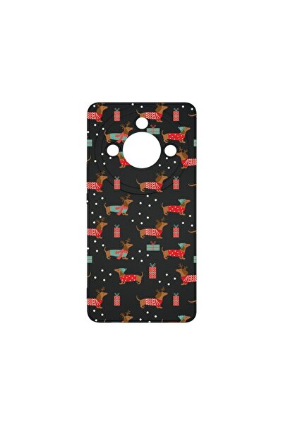bestcase Тънък силиконов калъф 0.8ММ, съвместим с Honor Magic6 Lite, Дакел Ко...