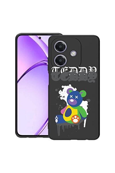 bestcase Husă pentru OPPO A60 5G / A40 / A40M, Ursuleț de pluș în culori past...