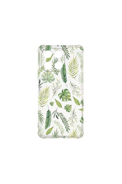 bestcase ¬Æ Case for Honor 200 Smart, Anti Shock 1.5MM, Green leafs, Shock Re...