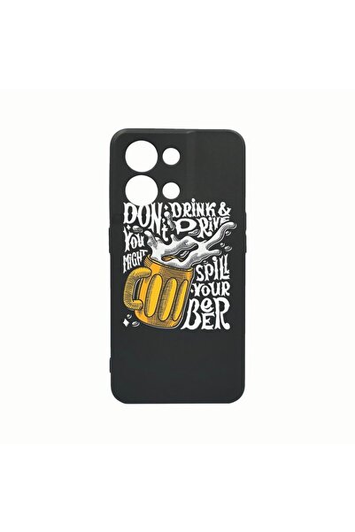 bestcase Husa Silicon, Compatibila cu Oppo Reno8 Pro, Don't Drink And Drive, ...