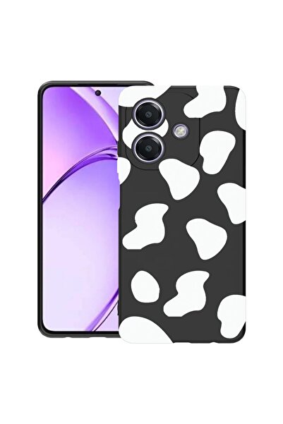 bestcase ¬Æ Husa pentru OPPO A60 5G / A40 / A40M, Black Cow, Slim Silicon 0.8...